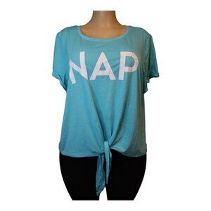 #767 Secret Treasures Women'a Large "NAP" Sleepwear Top